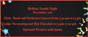 Holiday Family Night